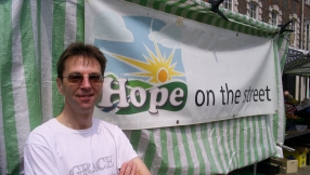 Evangelist sees benefit in door-to-door approach