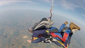 Plight of street children inspires skydive 