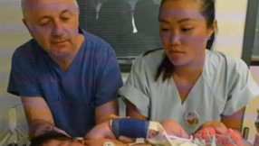 Baby Jasleen PHOTOS, VIDEO: Giant baby born naturally in Germany at 13 pounds 4 oz, mother had gestational diabetes