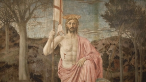 Famous painting of Jesus by Piero della Francesca in danger