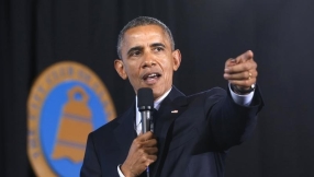 Obama says Netanyahu\'s rejection of Palestinian state makes it \'hard to find a path\' to peace