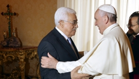 Pope calls Palestinian leader Abbas \'angel of peace\'
