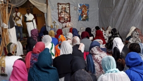 \'Incredible desperation\': prominent church leaders visit refugee camps to express solidarity