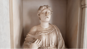 Nine statues and frescoes at Montserrat who just. can\'t. even. right now