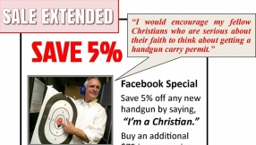 Tennessee gun store offers discount for Christians