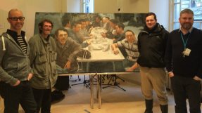 \'Our\' Last Supper: New version of famous painting depicts homeless men