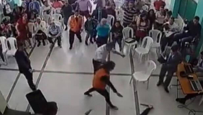 Colombian church claims pastor was saved from knife-wielding attacker by \'power of God\'