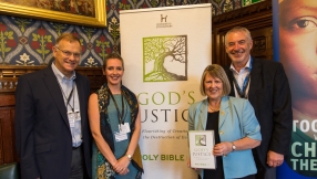 Westminster launch for God\'s Justice Bible 