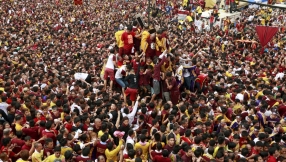 Millions Of Christians Process With Jesus Statue In The Philippines