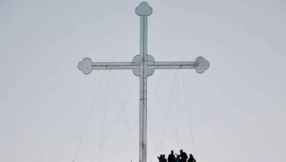 Massive Cross Raised On Iraq Hillside Symbolises Victory Of Light Over Darkness