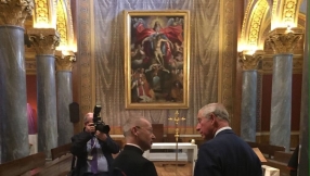 Prince Charles meets Pope - and gives him Highgrove hamper to feed the poor