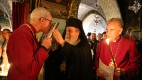 Justin Welby given rare church honour in Jerusalem as he is made Episcopal Canon