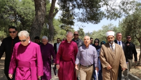 Walking in the steps of Jesus is \'profoundly moving\' says Archbishop of Canterbury in Holy Land