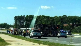 Signs of Heaven? Photo of strange lights at scene of crash where mother, baby and friend died comfort grieving family