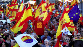 Huge crowds demonstrate for Spanish unity in Catalan capital 