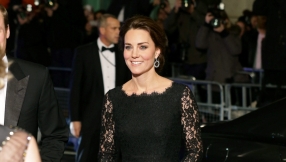 Kate Middleton appears at a gala dinner in a dress she wore in 2014