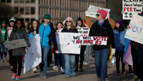 Hundreds of thousands set to march for tighter US gun controls