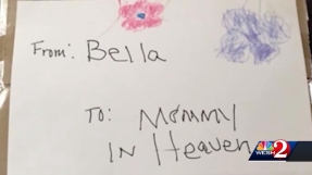 4-year-old Florida girl mails birthday cake to her mom in Heaven