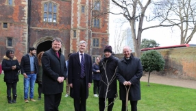 Archbishop plants tree as part of Queen's Green Canopy