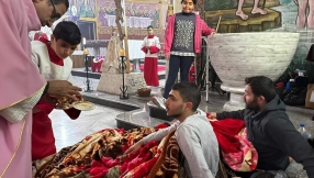 Half of Gaza's Christians hiding in one church