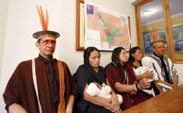 Amazon Indians say they are being sent death threats over their opposition to illegal logging