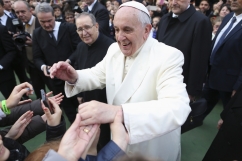 Pope Francis thanks Salvation Army for teaching him about Christian unity as a small boy