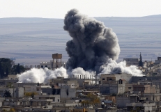 US-led air strikes have killed \'over 1100 militants\' in Syria