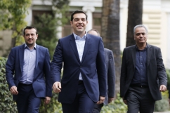 Greece\'s first secular inauguration sees new leader pledge to end austerity 