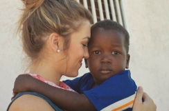 Sadie Robertson goes to Haiti and shares how  a young boy named Moses touched her