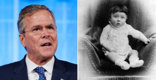 If time travel were real, Jeb Bush wouldn\'t hesitate to kill Adolf Hitler on his birthday 126 years ago to stop World War II