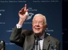Faith in God pays off: Former president Jimmy Carter shows marked improvement after cancer treatment