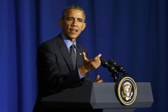 General lectures Obama: Never in history of warfare has it been shown that warmer air causes wars