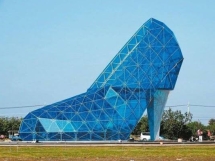 Taiwanese town builds church shaped like a shoe to attract female worshippers