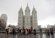 Mormon leader says \'there are no homosexual members\' in his church