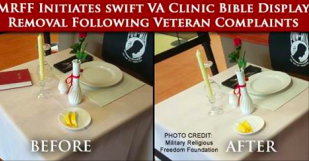 Bible removed from POW/MIA display in Ohio Veteran\'s Administration clinic