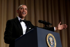 Obama torches Trump at his final Washington correspondents\' dinner