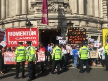 \'This is just the beginning,\' peace activists warn Tony Blair on Chilcot report