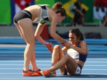 Rio 2016: Christian Abbey D\'Agostino displays \'ultimate Olympic spirit\' by helping competitor who fell
