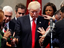 Christians For Trump Director Defends Business Magnate From a #NeverTrumper, Says God Is Raising Up Trump for a Reason